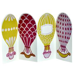 Hot Air Balloons 3D Card
