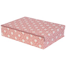 A4 Box File Milky Way Old Red and Pink