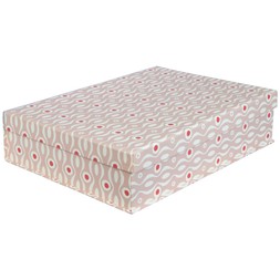 A4 Box File Persephone Pink and Raspberry