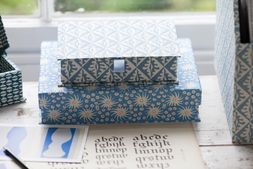 Desk Furniture in Blue