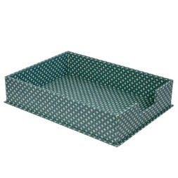 A4 Letter Tray Little Stars Petrol Blue