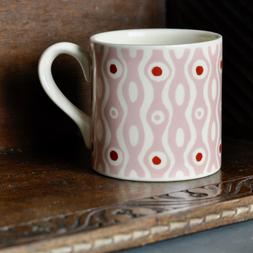 Mug Persephone Pale Pink and Raspberry