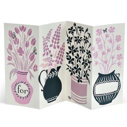 Special 3D Say It With Flowers Card