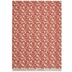 Patterned Paper Small Ivy Stripe Red
