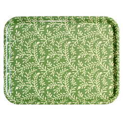 Birch Tray Oblong in Sprig Pea Green