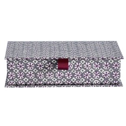Postcard Box In Sea Urchin French Lavender