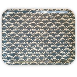 Birch Tray Oblong in Wave Indigo