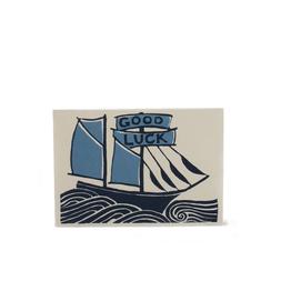 Good Luck Ship Card