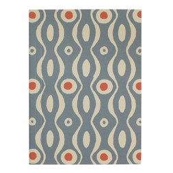 Pocket Notebook Persephone Cornflower and Red