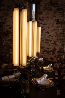 Medium clear Alton pendant lights