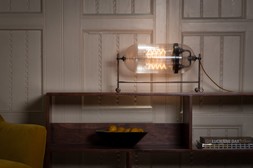 Fritz Fryer Skinny Ribbed Aston Table Lamp