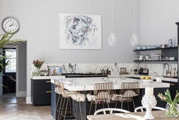 Clear glass Wellington pendant lights - Kitchen lighting by fritz fryer