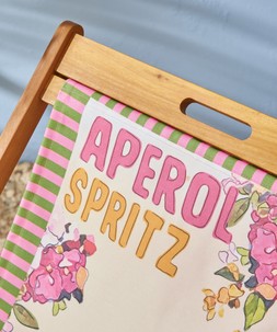 Aperol Spritz Garden Deck Chair £99