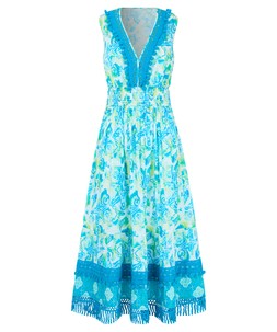 Clear Waters Tassel Trim Dress £70