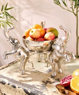 Ecstatic Elephants Display Bowl £155