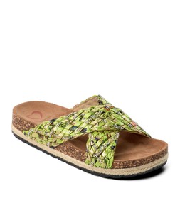 Heavenly Feet Green Sliders, £25 1
