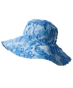 Indigo Stitch Floppy Hat, £25