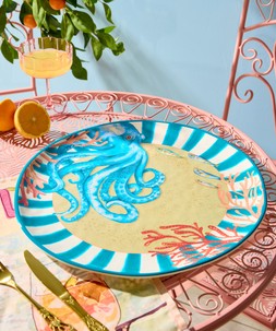 Magnificent Marine Octopus Serving Plate £32