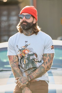 Painterly Bike T-Shirt £25