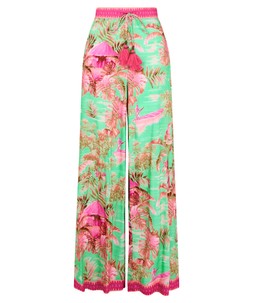 Summer Scenes Wide Leg Trousers £50
