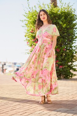 Prettiest Patchwork Print Dress £65