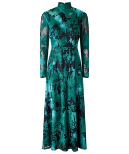 WF736A Lola Long Sleeve Maxi Dress