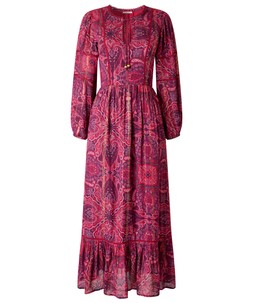 WF772A Beautifully Boho Long Sleeve Maxi Dress £70