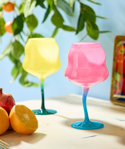 Wiggle Stem Wine Glass Set Of 2 £25