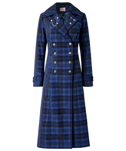 WJ865A Roxie Long Check Coat £120