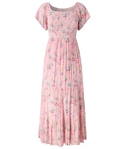 WF412A Joe Browns Beautiful Butterfly Print Crinkle Dress £60