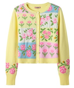 WN004A Joe Browns Felicity Patchwork Floral Cardigan £45