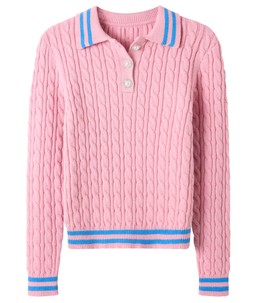 WN022A Joe Browns Frankie Collared Cable Knit Jumper £45
