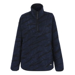 Regatta Women's Frankie Borg Half Zip Fleece | Navy Blue RRP £55