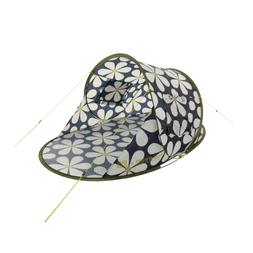 Orla Kiely Floral Pop up beach shelter &pound;100 Daisy Black RCE461 L5N P 1