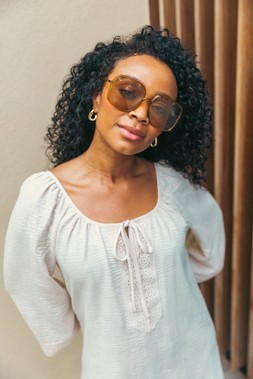 Roman Petite Stone Lace Detail Pull On Top