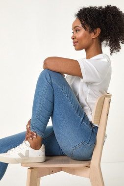 Roman Petite Skinny Leg Stretch Jean