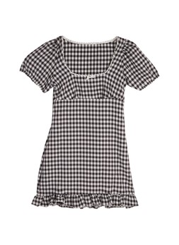 TK Maxx Women Black & white ginham dress £9.99 ( £RRP)