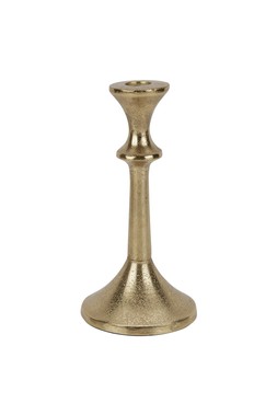 Homesense Gold Candle holder &pound;4.99