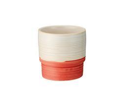 Kitchen - Coral and White Cup &pound;3.99