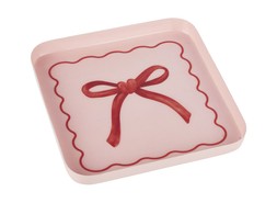 Homesense Pink Bow Metal Tray £4.99
