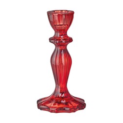 Alt Optimism Red Glass Candlestick Holder £4.99, €8.99
