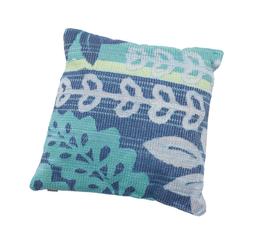 Blue Leaf Cushion