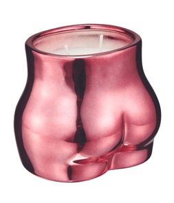 Gifting metallic pink bum candle RRP 14.99