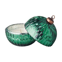 Home Scents Green Glass Bauble Candle £12.99, €19.99
