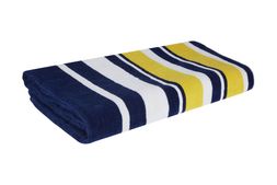 HOMESENSE BLUE STRIPED TOWEL &pound;12.99