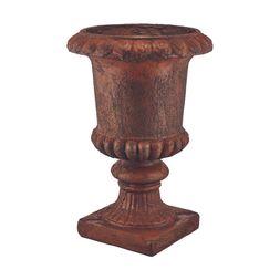 Homesense - Brown Metal Urn, &pound;24.99