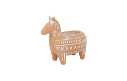 Homesense DW Home Outdoor Citrus Ceramic Horse Candle &pound;9.99