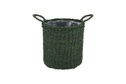 Homesense - green basket pot cover £12.99 (RRP £32.99)