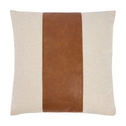 Homesense - Leather Stripe Pillow £14.99