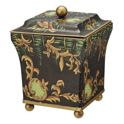 Homesense Neo-Classicism leaf design metal lidded container &pound;24.99